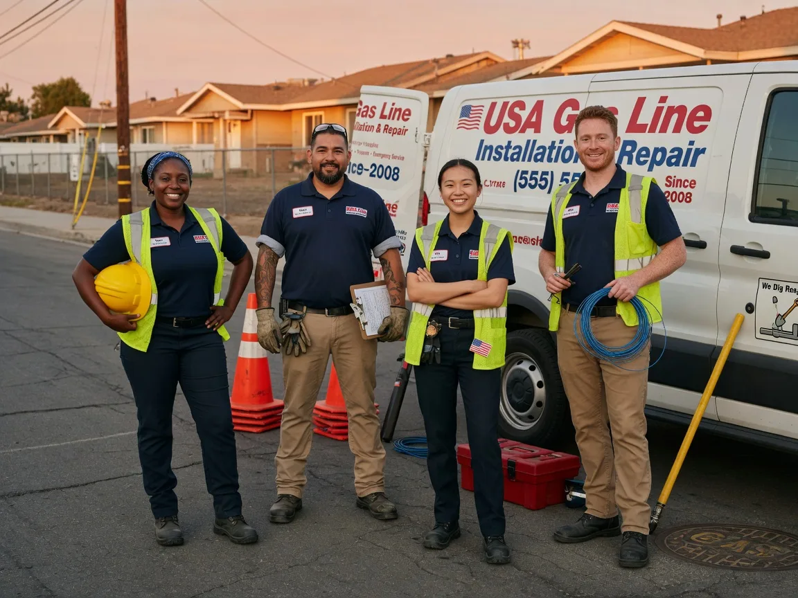 Gas Line Installation company in Douglas, ND